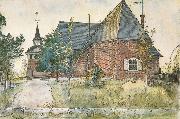 Carl Larsson The Old Church at Sundborn oil painting picture wholesale
